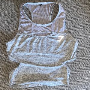 Gymshark Nikki Blackketter Cropped tank
